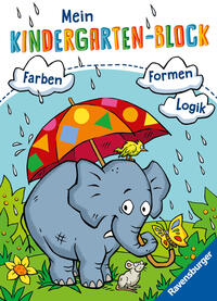 Vorderes Coverbild Mein Kindergarten-Block: Farben, Formen, Logik