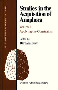 Vorderes Coverbild Studies in the Acquisition of Anaphora