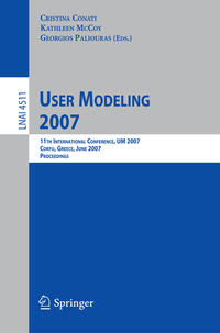 Vorderes Coverbild User Modeling 2007