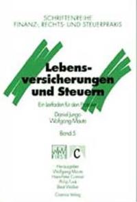 Vorderes Coverbild Lebensversicherungen und Steuern