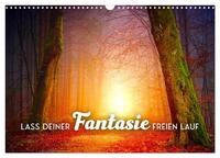 Vorderes Coverbild Lass Deiner Fantasie freien Lauf (Wandkalender 2025 DIN A3 quer), CALVENDO Monatskalender
