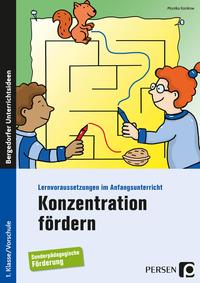 Vorderes Coverbild Konzentration fördern