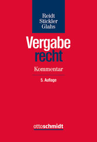 Vorderes Coverbild Vergaberecht