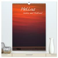 Vorderes Coverbild Hellas Inseln und Festland (hochwertiger Premium Wandkalender 2026 DIN A2 hoch), Kunstdruck in Hochglanz