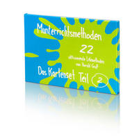 Vorderes Coverbild Kartenset Munterrichtsmethoden Teil 2