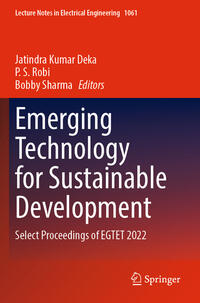 Vorderes Coverbild Emerging Technology for Sustainable Development