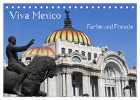 Vorderes Coverbild Viva Mexiko - Farben und Freude (Tischkalender 2026 DIN A5 quer), CALVENDO Monatskalender