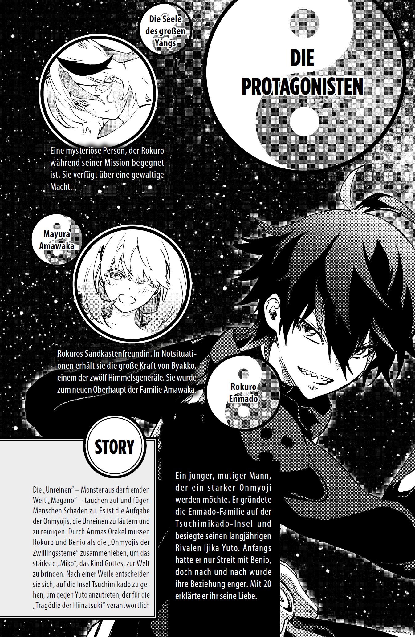 Beispielinhalt (Bild) Twin Star Exorcists - Onmyoji 23