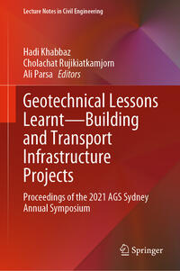 Vorderes Coverbild Geotechnical Lessons Learnt—Building and Transport Infrastructure Projects