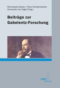 Vorderes Coverbild Beiträge zur Gabelentz-Forschung