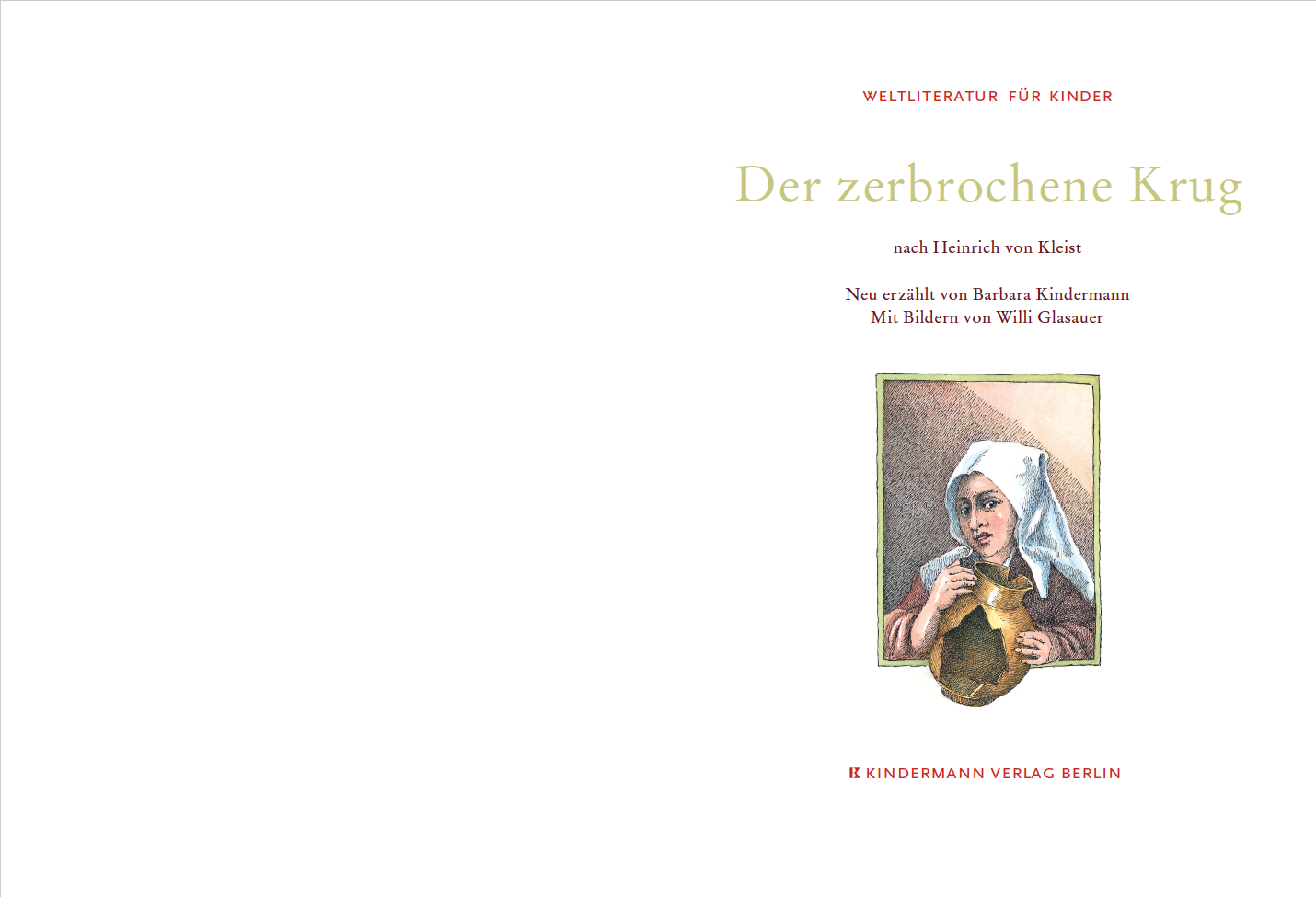 Beispielinhalt (Bild) Der zerbrochene Krug