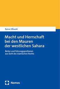 Vorderes Coverbild Macht und Herrschaft bei den Mauren der westlichen Sahara
