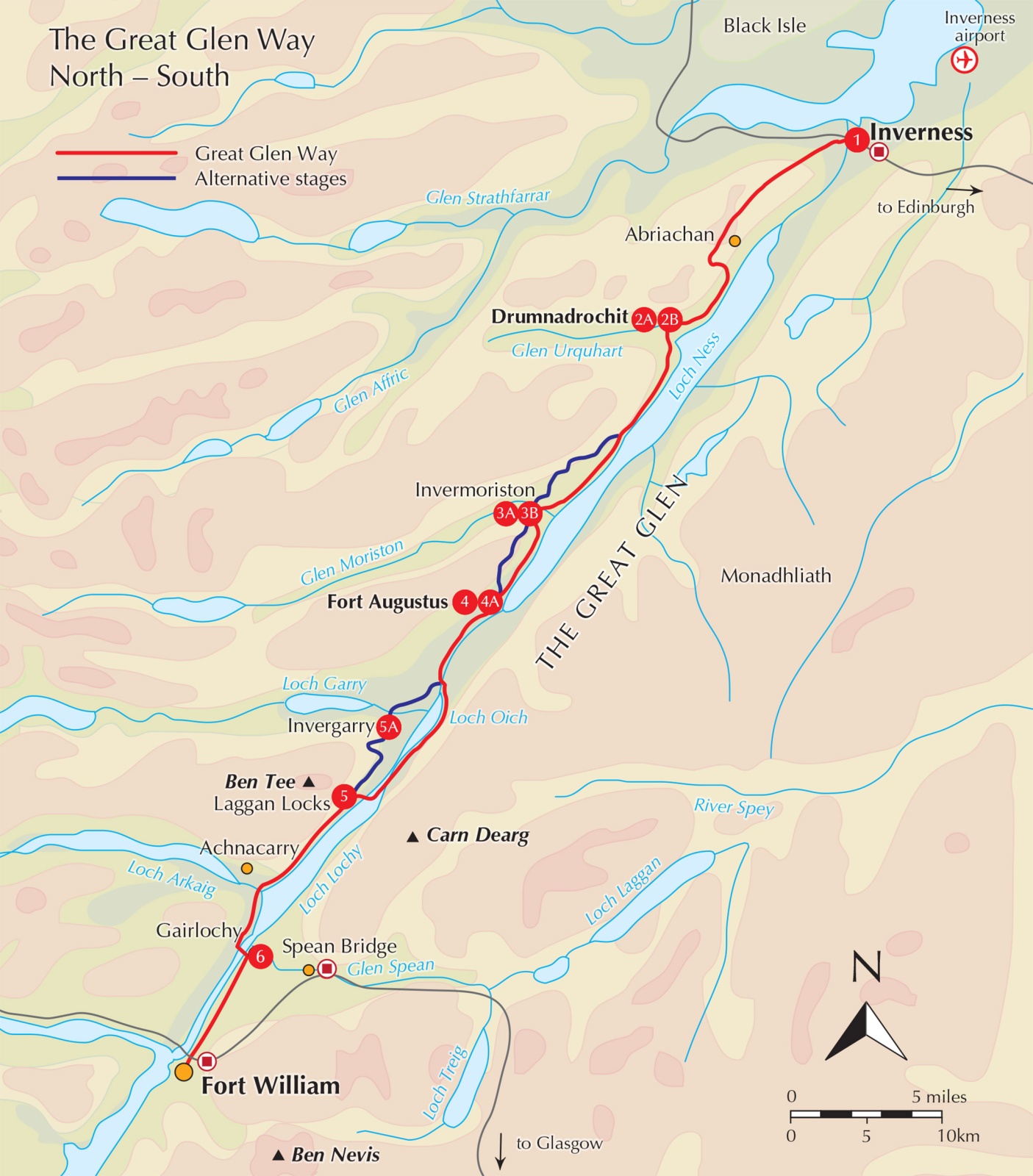 Beispielinhalt (Bild) Walking the Great Glen Way
