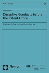 Vorderes Coverbild Deceptive Conducts before the Patent Office