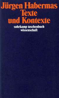 Vorderes Coverbild Texte und Kontexte