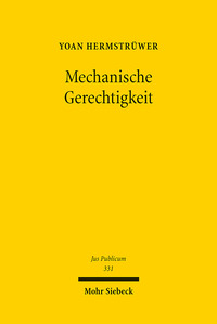 Vorderes Coverbild Mechanische Gerechtigkeit