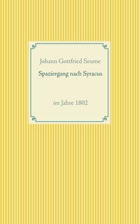Vorderes Coverbild Spaziergang nach Syracus