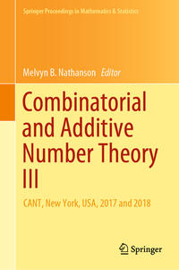 Vorderes Coverbild Combinatorial and Additive Number Theory III