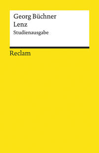 Vorderes Coverbild Lenz. Studienausgabe