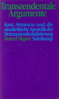 Vorderes Coverbild Transzendentale Argumente