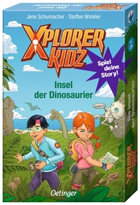 Vorderes Coverbild Xplorer Kidz. Insel der Dinosaurier