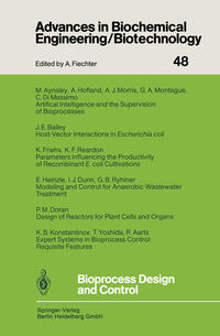 Vorderes Coverbild Bioprocess Design and Control