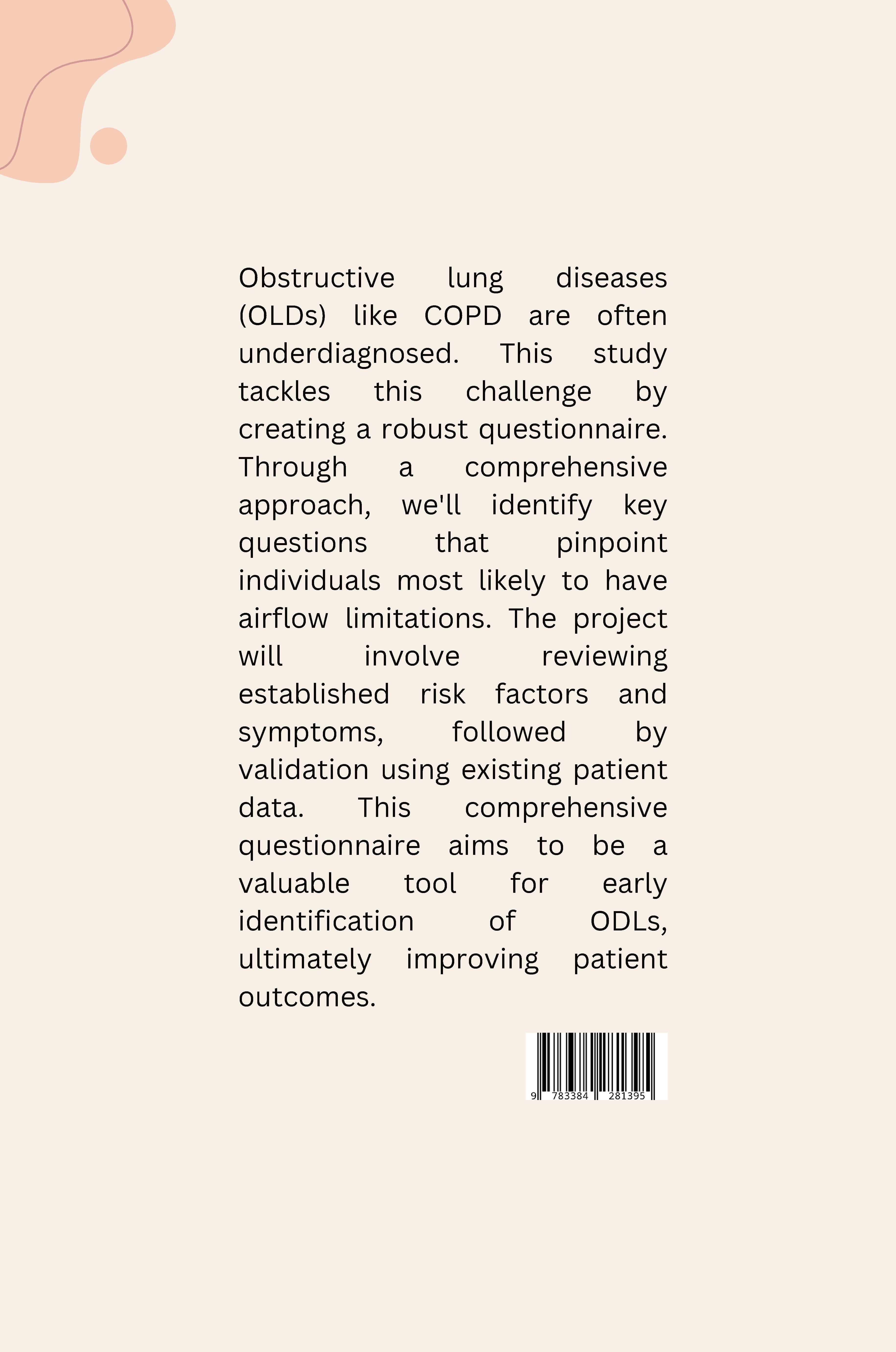 Rückseitencover Developing a Questionnaire for Obstructive Lung Disease: A Comprehensive Study