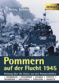 Vorderes Coverbild Pommern auf der Flucht. 1945. Klappenbroschur