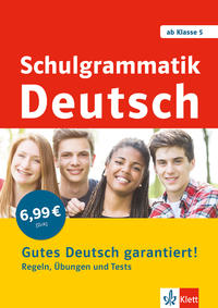 Vorderes Coverbild Klett Schulgrammatik Deutsch ab Klasse 5