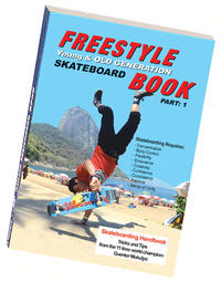 Vorderes Coverbild Freestyle Skateboard Book Part: 1
