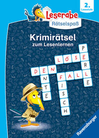 Vorderes Coverbild Leserabe Rätselspaß - Krimirätsel zum Lesenlernen (2. Lesestufe)