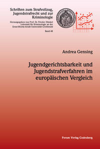 Vorderes Coverbild Jugendgerichtsbarkeit und Jugendstrafverfahren im europäischen Vergleich