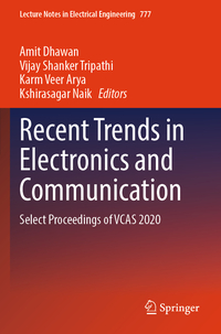Vorderes Coverbild Recent Trends in Electronics and Communication