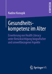 Vorderes Coverbild Gesundheitskompetenz im Alter