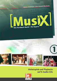 Vorderes Coverbild MusiX 1 BY (Ausgabe ab 2017) Audio-Aufnahmen