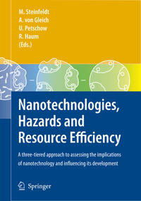 Vorderes Coverbild Nanotechnologies, Hazards and Resource Efficiency