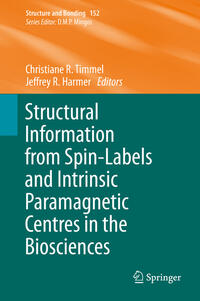 Vorderes Coverbild Structural Information from Spin-Labels and Intrinsic Paramagnetic Centres in the Biosciences