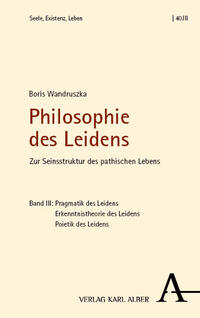 Vorderes Coverbild Philosophie des Leidens