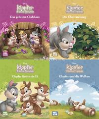 Vorderes Coverbild Nelson Mini-Bücher: Disney Klopfer 1-4 (Einzel/WWS)