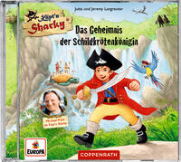 Vorderes Coverbild CD Hörspiel: Käpt'n Sharky - Das Geheimnis der Schildkrötenkönigin