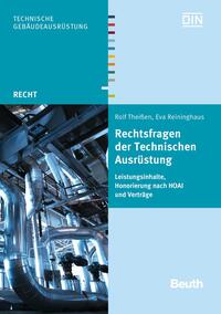 Vorderes Coverbild Rechtsfragen der Technischen Ausrüstung - Buch mit E-Book