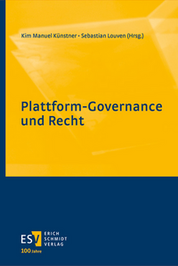 Vorderes Coverbild Plattform-Governance und Recht