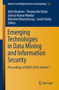 Vorderes Coverbild Emerging Technologies in Data Mining and Information Security