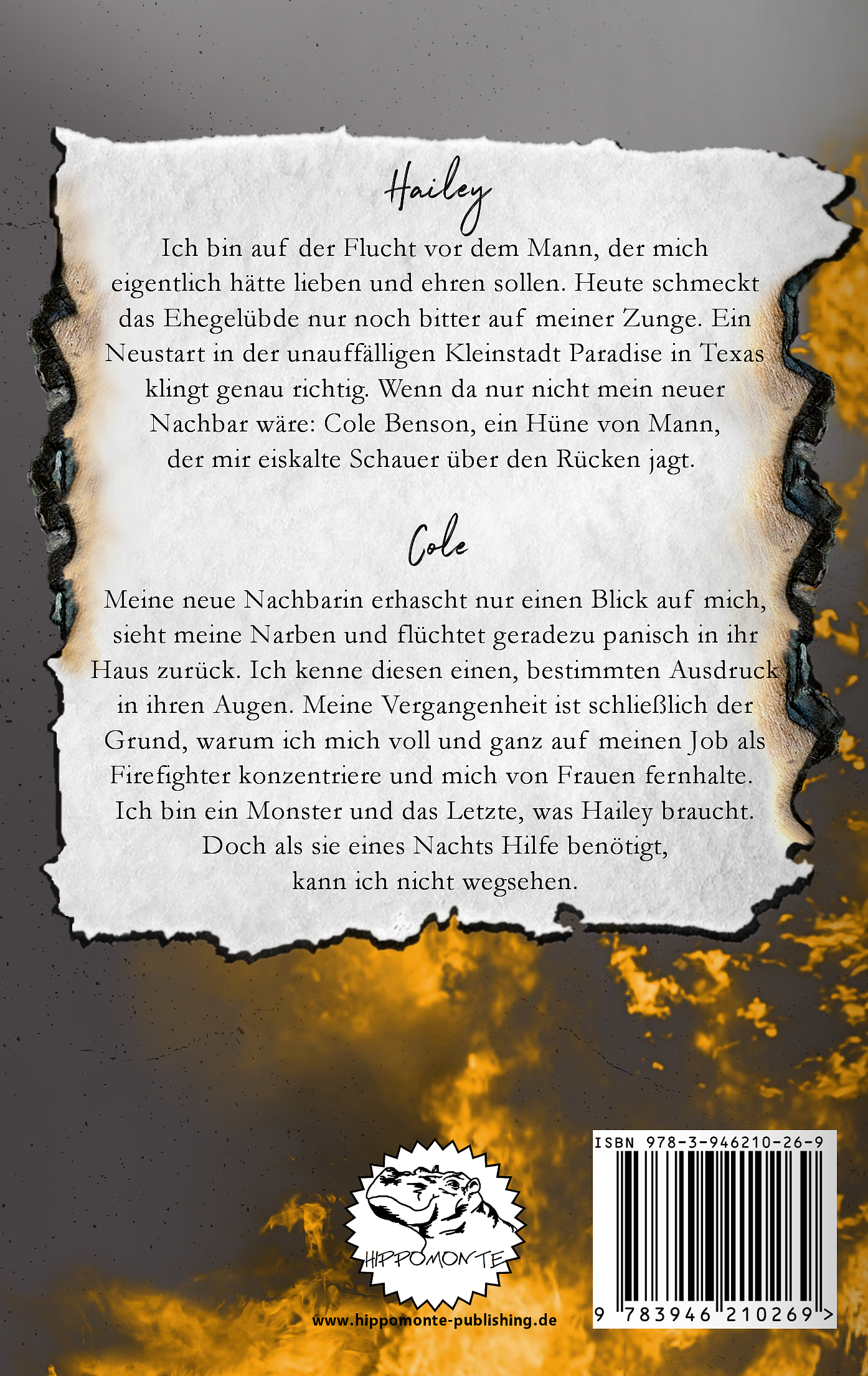 Rückseitencover Firefighters: Cole's Story