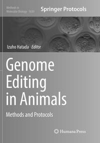 Vorderes Coverbild Genome Editing in Animals
