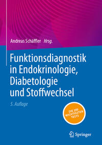 Vorderes Coverbild Funktionsdiagnostik in Endokrinologie, Diabetologie und Stoffwechsel