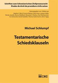 Vorderes Coverbild Testamentarische Schiedsklauseln