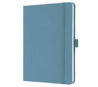Vorderes Coverbild SIGEL JN401 Notizbuch Jolie, ca. A5, liniert, blau