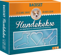 Vorderes Coverbild Backset Hundekekse. 25 gesunde Snacks für Ihren Liebling
