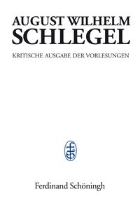 Vorderes Coverbild Vorlesungen über dramatische Kunst und Literatur (1809–1811)